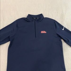 Nike Golf Ole Miss Quarter Zip Pullover